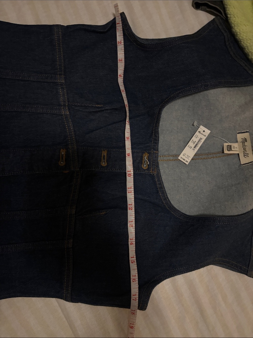 NWT madewell denim dress - Picture 3 of 6